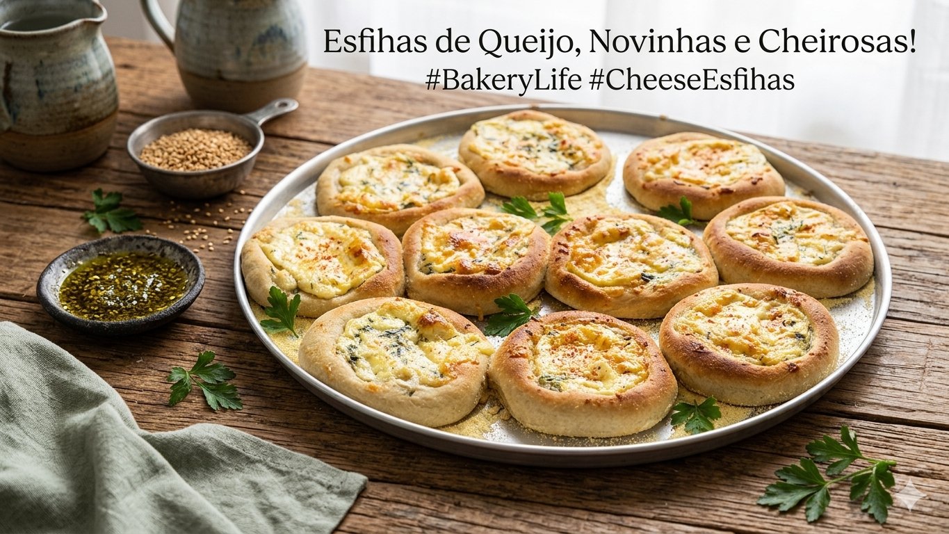 Esfiha Síria de Queijo