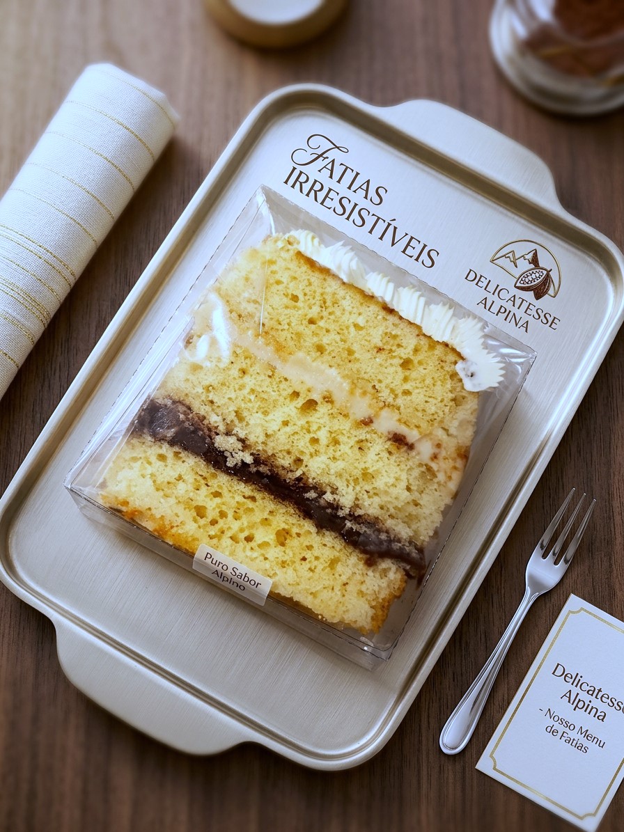 Fatia de Bolo - SABORES